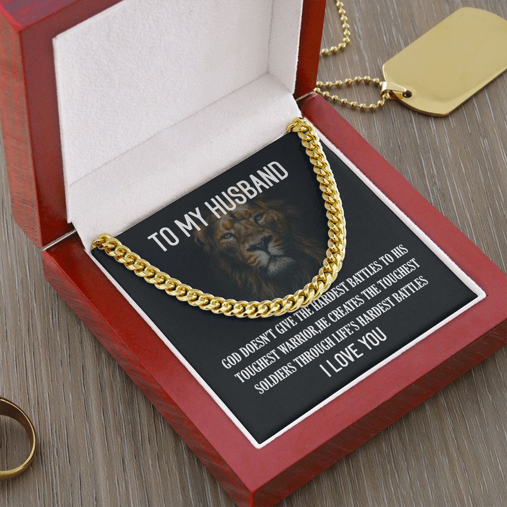 Husband Gift Necklace, Birthday Gift Necklace For Husband , Anniversary Gift Necklace For Husband, Gift Necklace From Wife, Birthday Gift Necklace From Wife