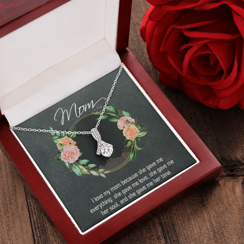 Mom's Love, Gift Necklace For Mother, Mothers Day Gift Necklace For Mom, Birthday Gift Necklace For Mom, Gift From Son, Daughter