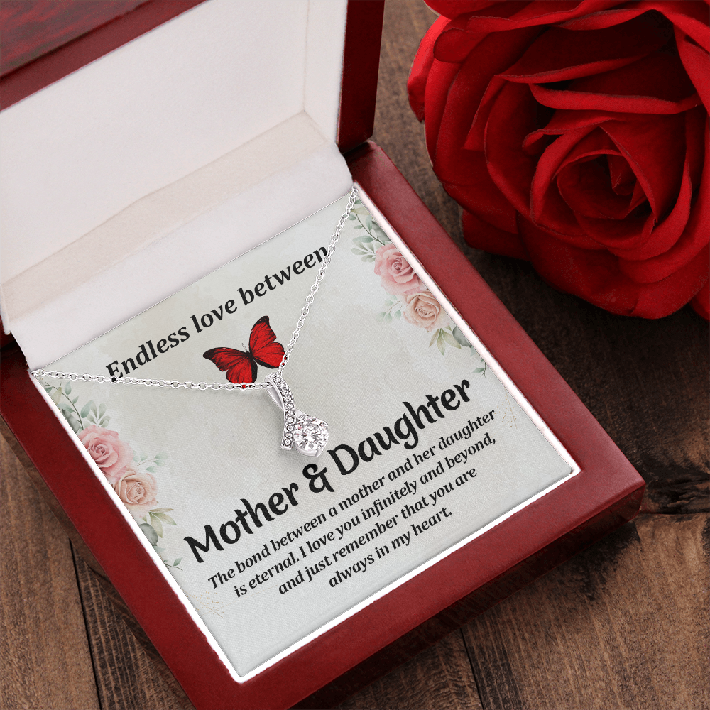 Necklace Gift For Mother, Daughter, Love Between Daughter And Mother, Birthday Gift Necklace For Daughter, Mom Necklace