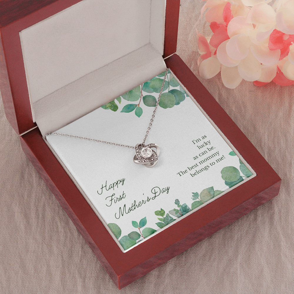 First Mothers Day Gift Necklace, Mothers Day necklace For New mom, Gift From husband to Wife, New mom Gift
