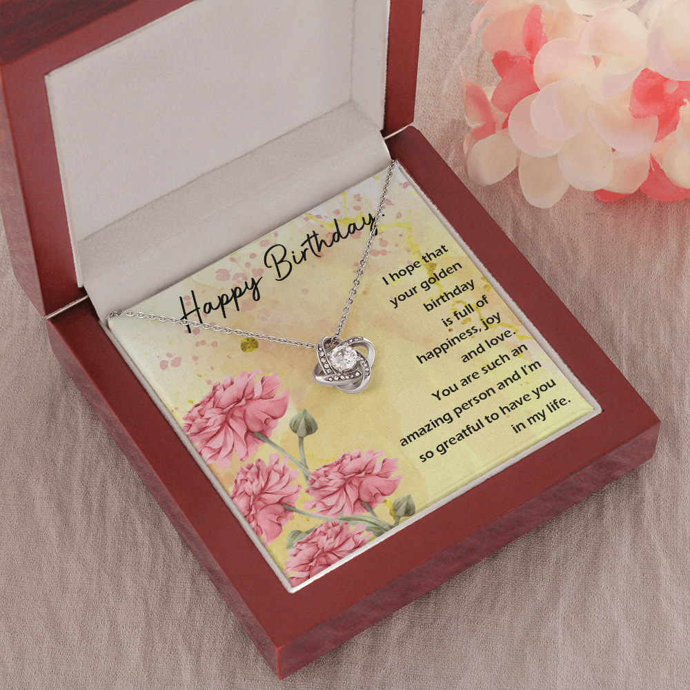 Birthday Gift Necklace for Mom, Mother Birthday Gift Necklace, Gift Necklace For Son Daughter, Mothers Birthday Gift Necklace