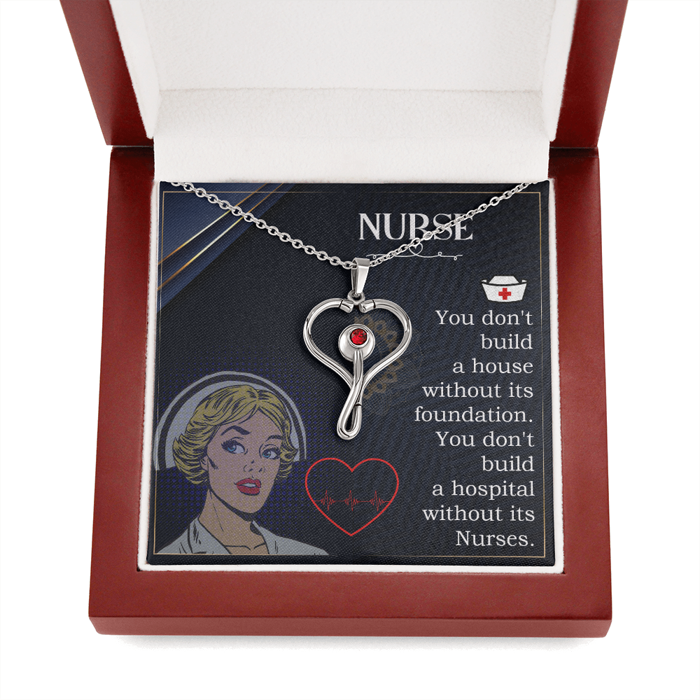 Nurse Appreciation Gift Necklace, Nurse Gift Necklace, Appreciation Gift For Nurses, Nurse Birthday Gift Necklace, Nurse Wife Gift Necklace
