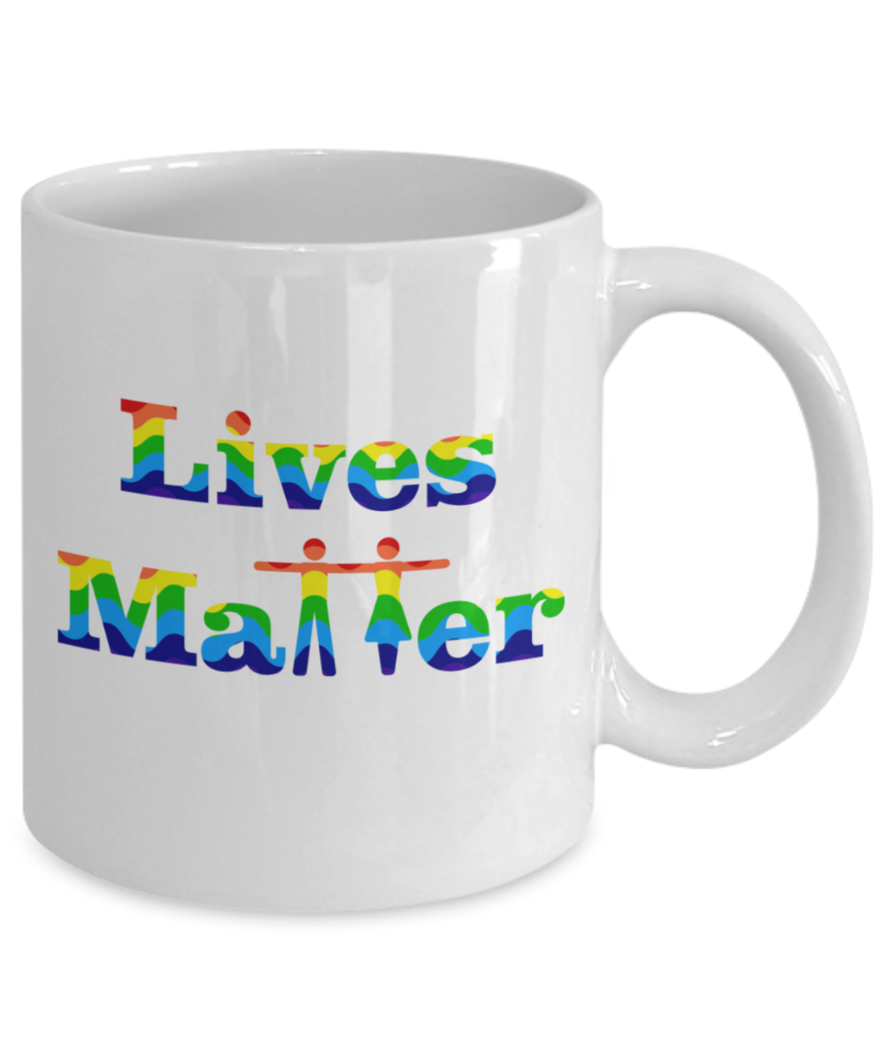 All Lives Matter White Coffee Mug 11 oz