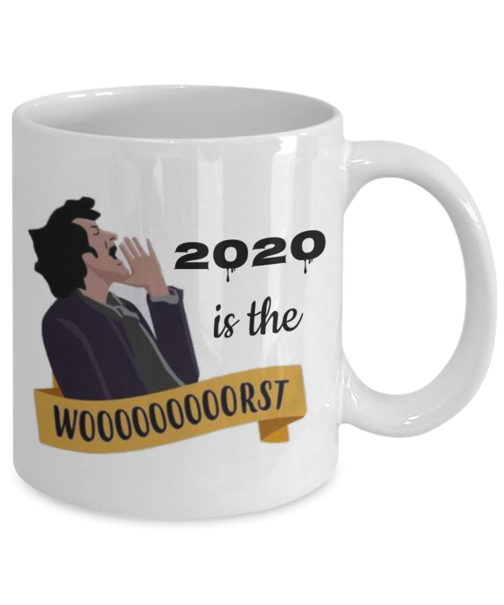 2020 Is The Worst 11 oz Mug, Jean Ralphio Coffee Mug, Coffee Gift for Friend, Coffee Quarantine Gift, Funny 2020 Christmas Gift
