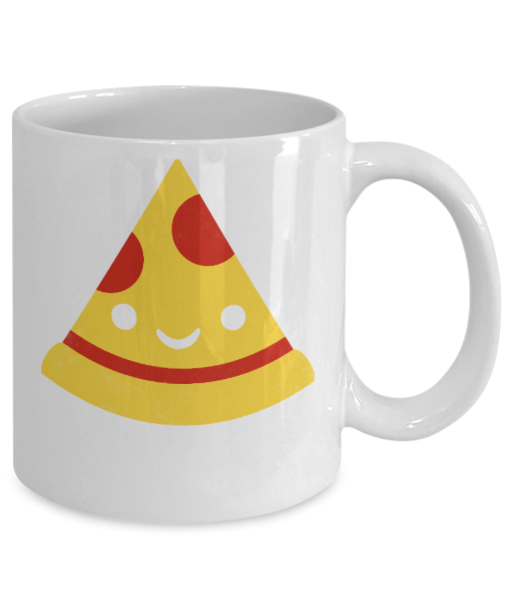 Pizza Lovers Mugs , Pizza not opinion - White Coffee Mug Porcelain Tea Cup 11 oz - Great Gift