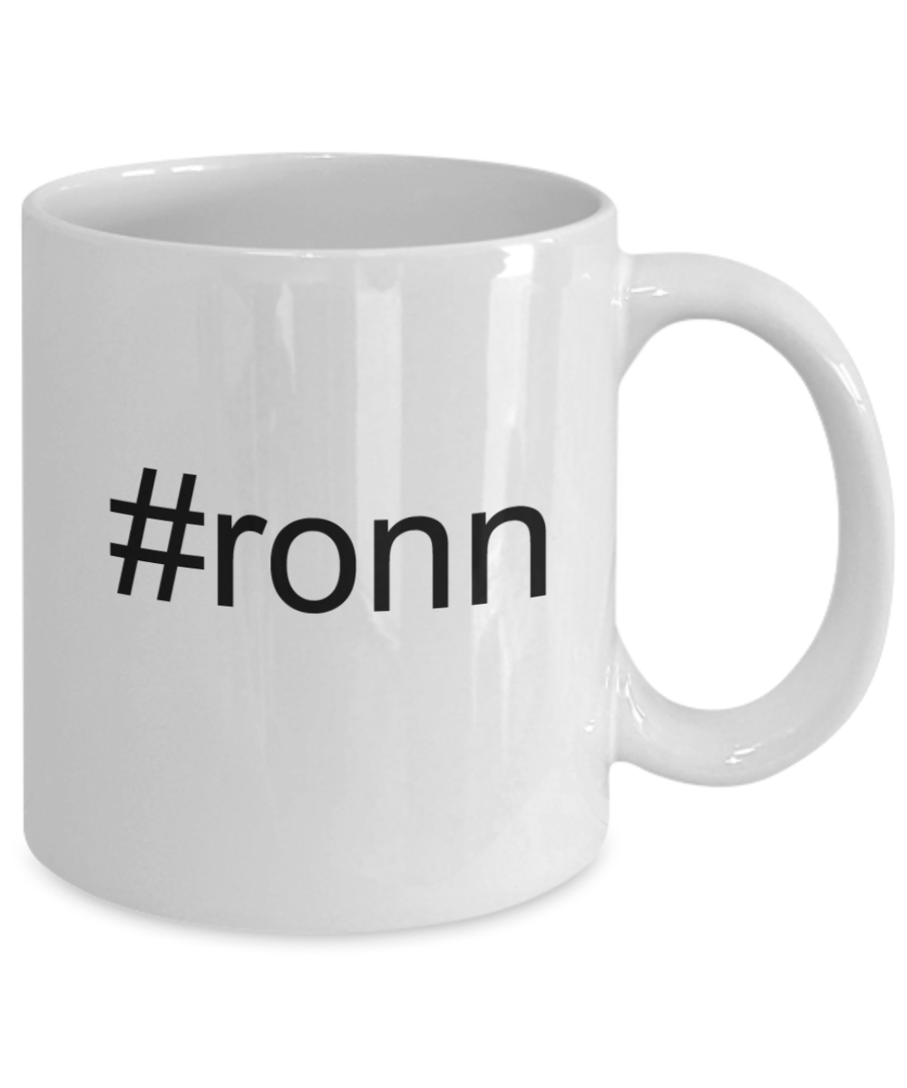 Write like a mother f mug, #ronn - White Porcelain Coffee 11 oz