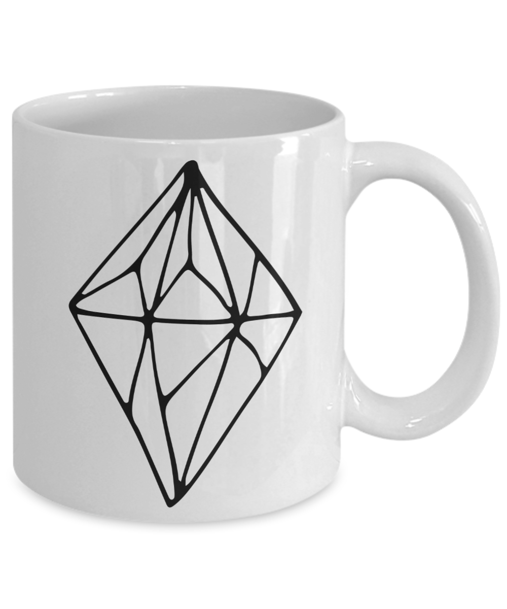 Knightmare before christmas mug - Christmas Doodle Diamond - Funny Christmas Gift Mugs, Christmas Gifts for family Ceramic Cup White, Funny Mugs Gift Ideas 11 Oz