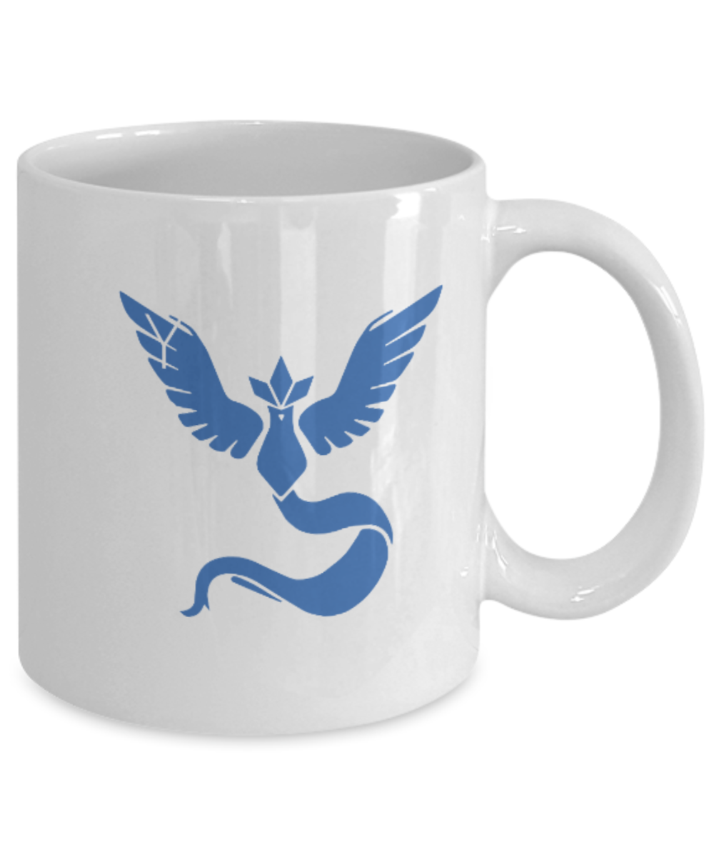 Games Lovers mugs Go Mystic - White Coffee Mug Porcelain Tea Cup 11 oz - Great Gift