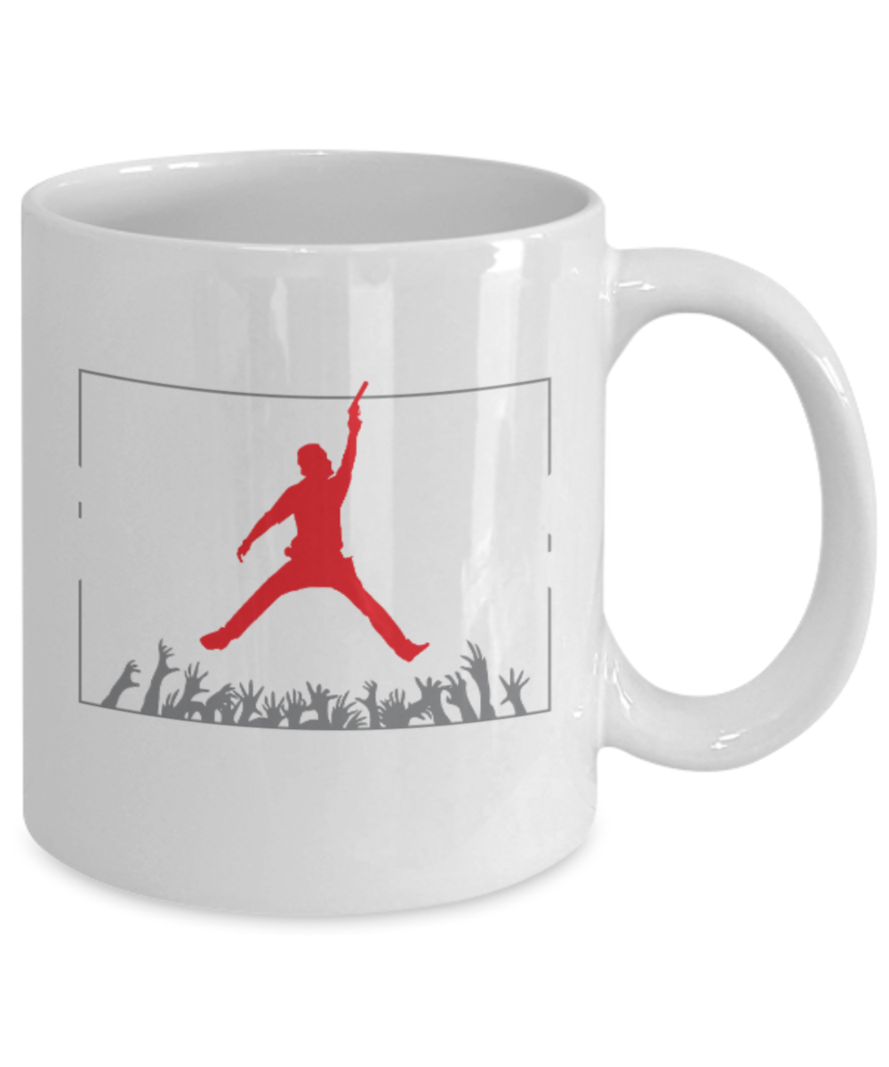 Plants vs zombies gift box mugs , AirGrimes - White Coffee Mug Porcelain Tea Cup 11 oz - Great Gift