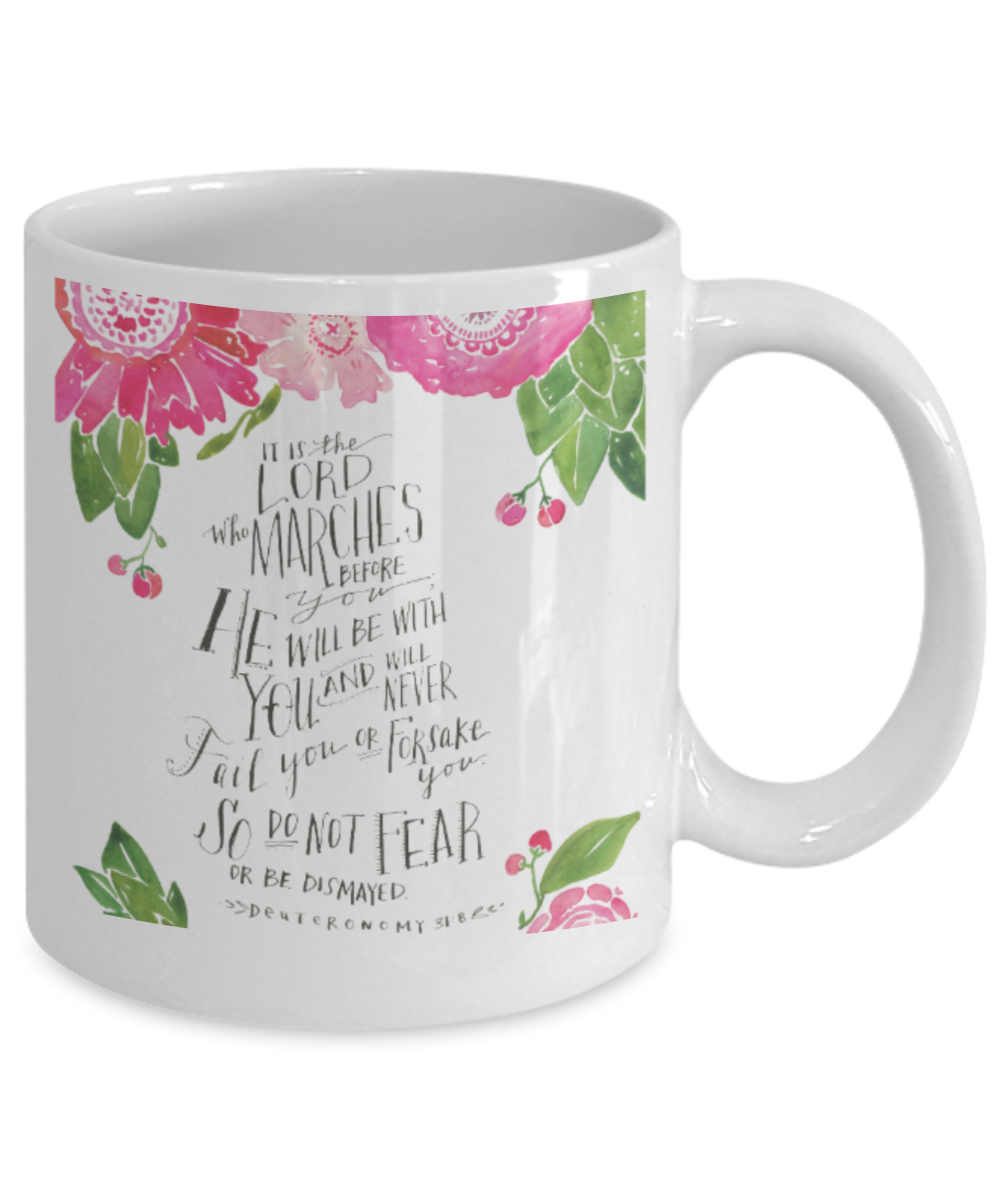 Proverbs Bible quotes , Do not fear - White Coffee Mug Tea Cup 11 oz Gift
