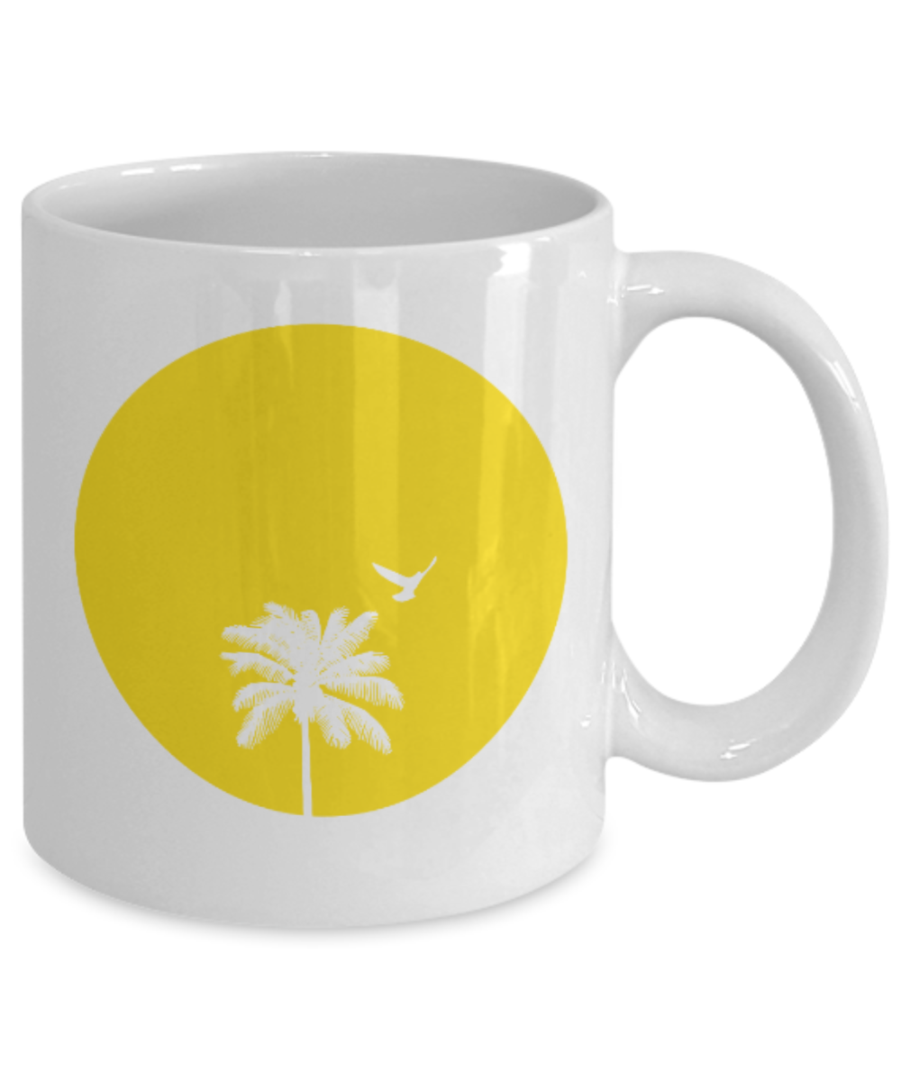 Fashion/Trends Lovers mugs , Sun - White Coffee Mug Porcelain Tea Cup 11 oz - Great Gift