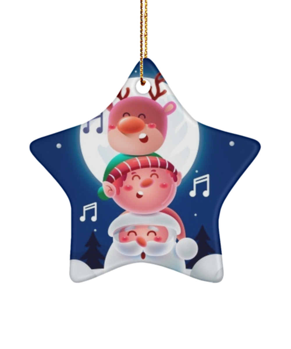 First Christmas ornament - Family ornament Santa ornament,Funny Christmas ornament, New home ornament