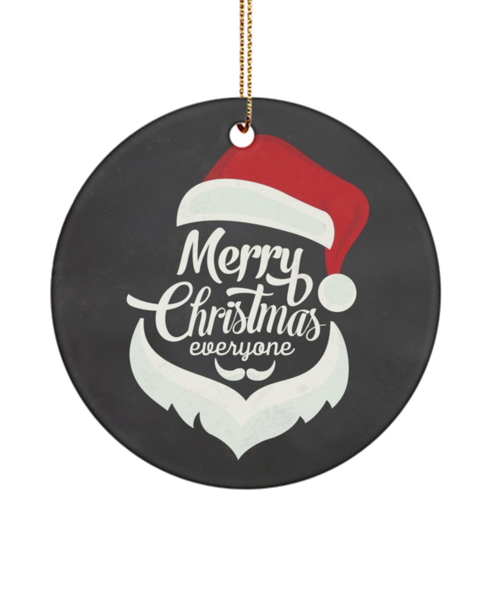 Funny Christmas Ornaments Merry Christmas to Everyone Ornament Christmas Gift Exchange Idea 2020 Ornaments,Christmas Tree Decor
