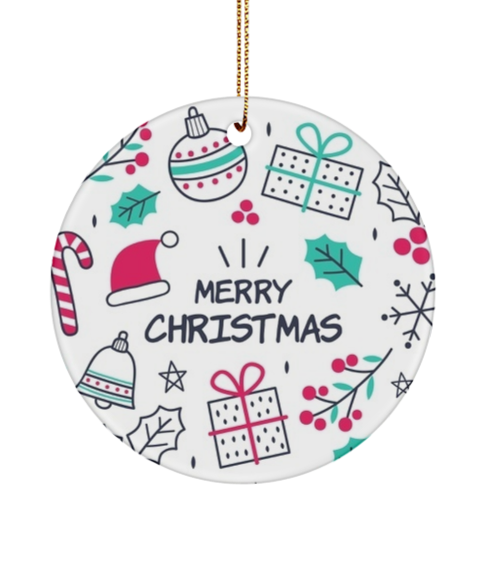 Christmas Decor Ornament, May Your Days Be Merry And Bright Ornament, Christmas Tree Ornament, Merry Christmas
