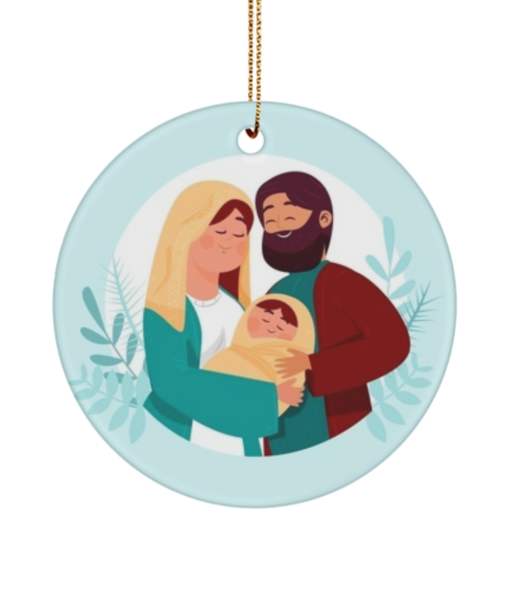 Baby Jesus Ornament - Ornament - gifts - holiday ornaments - Jesus ornaments