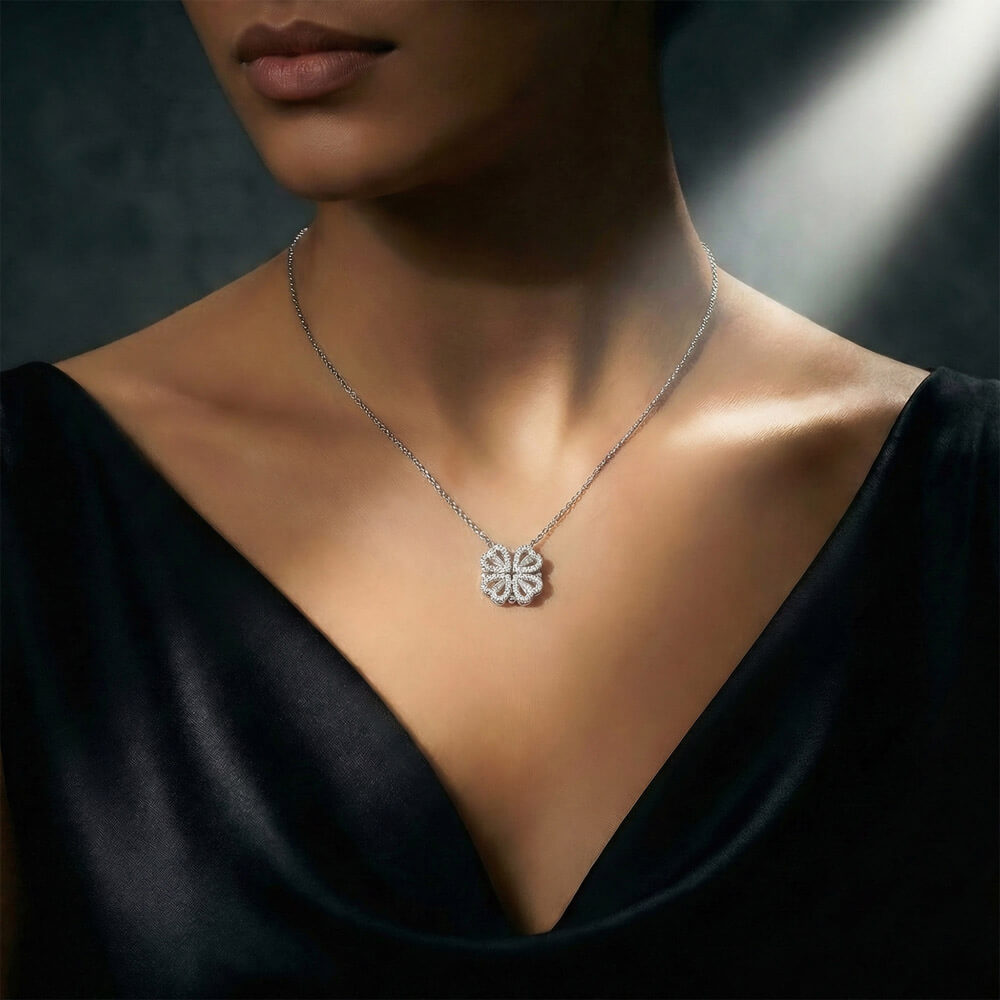 40th Birthday Daughter Gift Necklace, Gift From Mom, Magnetic Heart Necklace  For 40th Birthday Daughter Girl, Gift for 40th Year Old