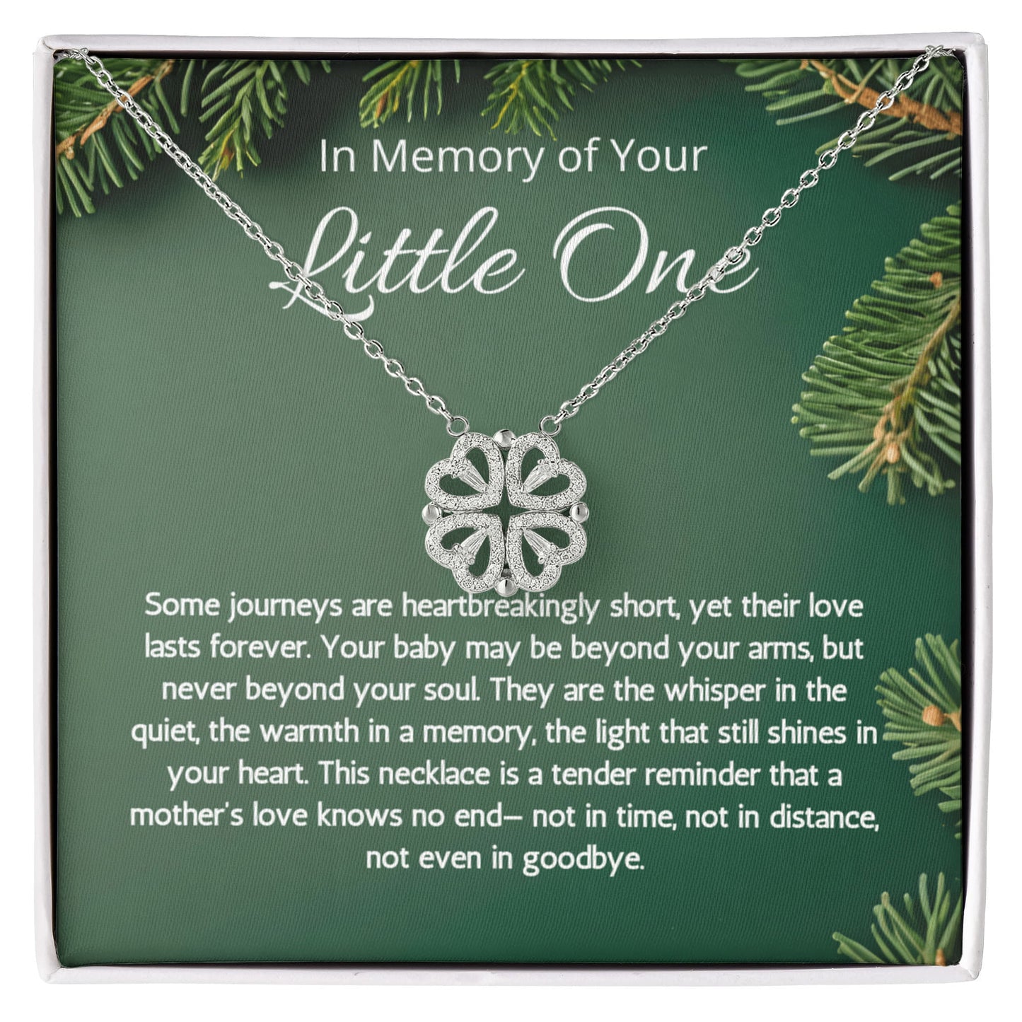 Baby Loss Gift for mom, Infant Loss, Loss of Baby Magnetic Heart Necklace, Miscarriage , Pregnancy Loss sorry for your loss Condolence