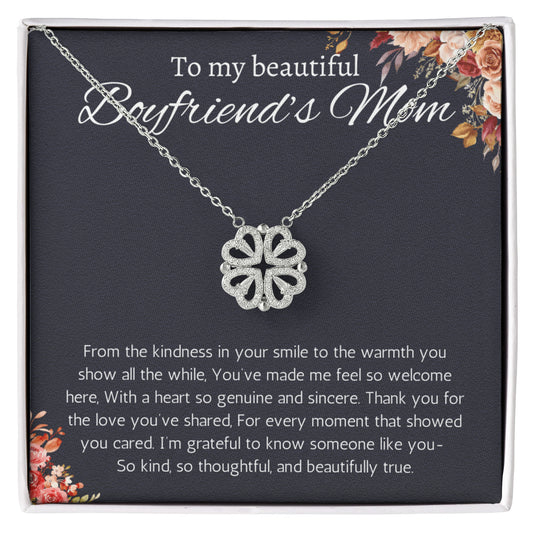Boyfriends Mom Gift Gifts for Boyfriend's Mom To My Boyfriends Mom Necklace Christmas Gift Mother's Day Birthday