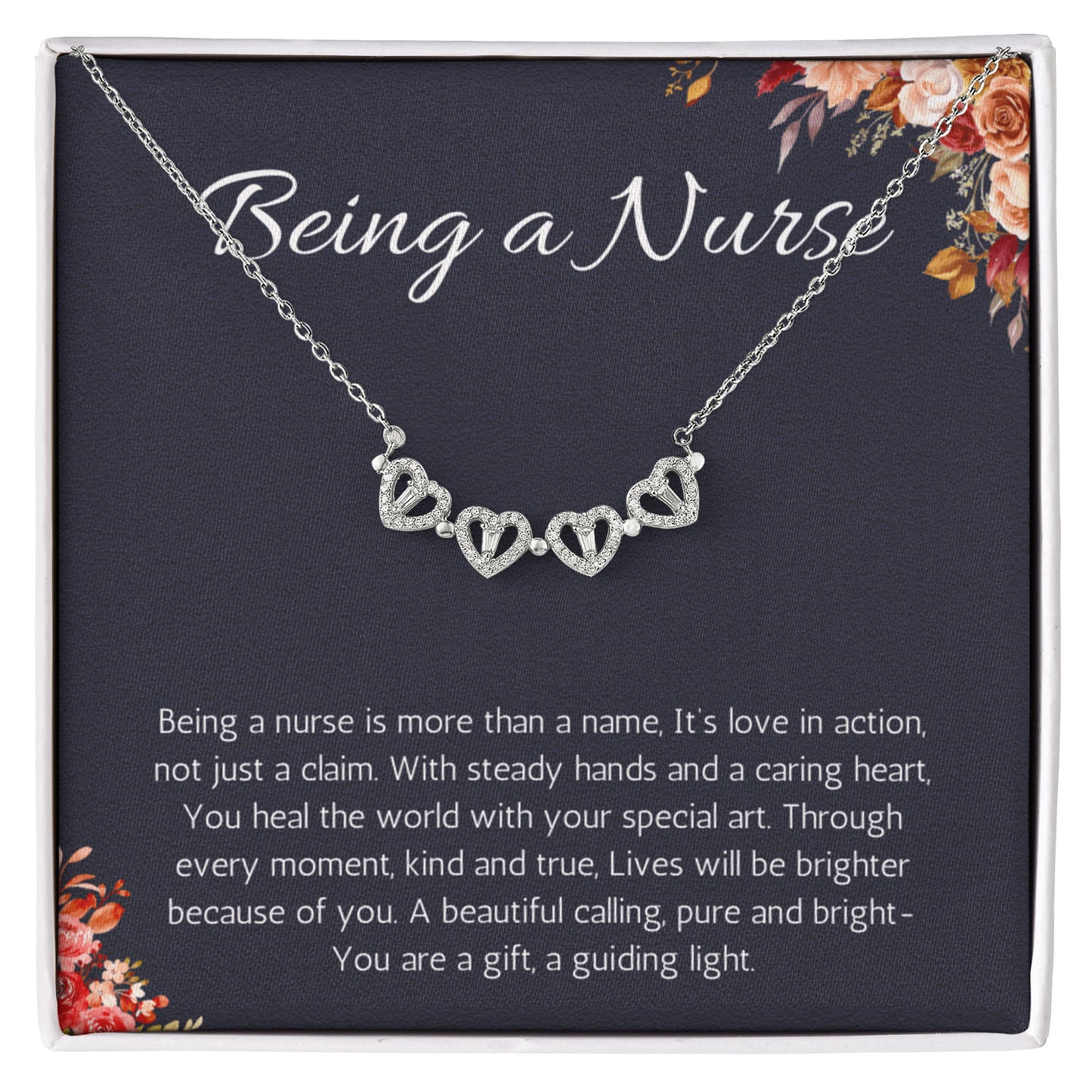 Registered Nurse Gift Necklace New Nurse Graduation Gift for Nurse Nursing Graduation RN Graduation Present Nursing Student