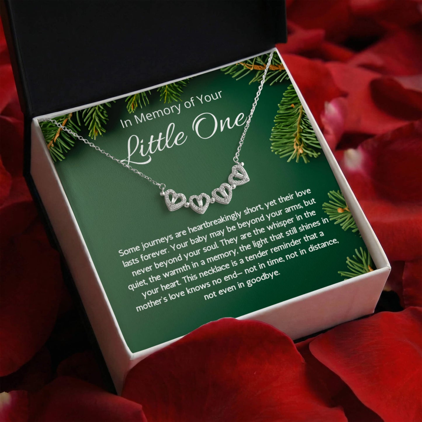 Baby Loss Gift for mom, Infant Loss, Loss of Baby Magnetic Heart Necklace, Miscarriage , Pregnancy Loss sorry for your loss Condolence