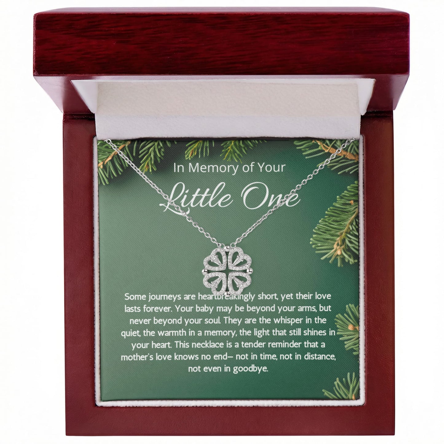 Baby Loss Gift for mom, Infant Loss, Loss of Baby Magnetic Heart Necklace, Miscarriage , Pregnancy Loss sorry for your loss Condolence