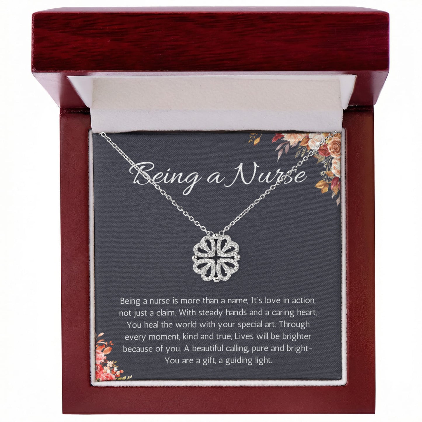Registered Nurse Gift Necklace New Nurse Graduation Gift for Nurse Nursing Graduation RN Graduation Present Nursing Student
