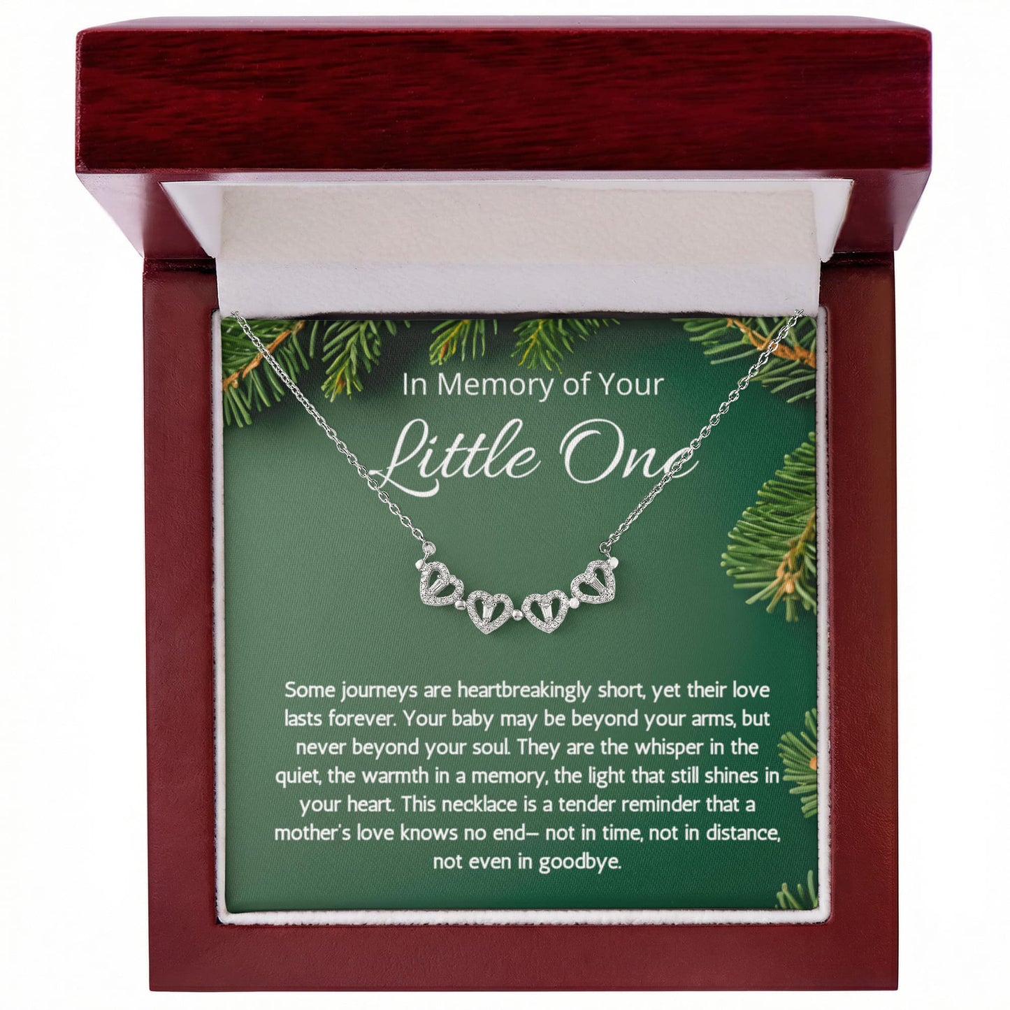 Baby Loss Gift for mom, Infant Loss, Loss of Baby Magnetic Heart Necklace, Miscarriage , Pregnancy Loss sorry for your loss Condolence