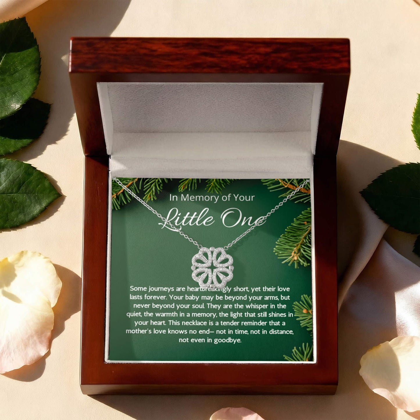 Baby Loss Gift for mom, Infant Loss, Loss of Baby Magnetic Heart Necklace, Miscarriage , Pregnancy Loss sorry for your loss Condolence