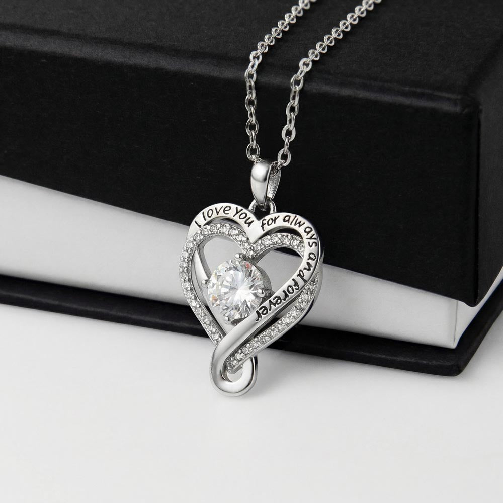 Wife Gift Necklace, Anniversary, Birthday, Christmas Gift Necklace For Soulmate, from Husband Love You always Jewelry