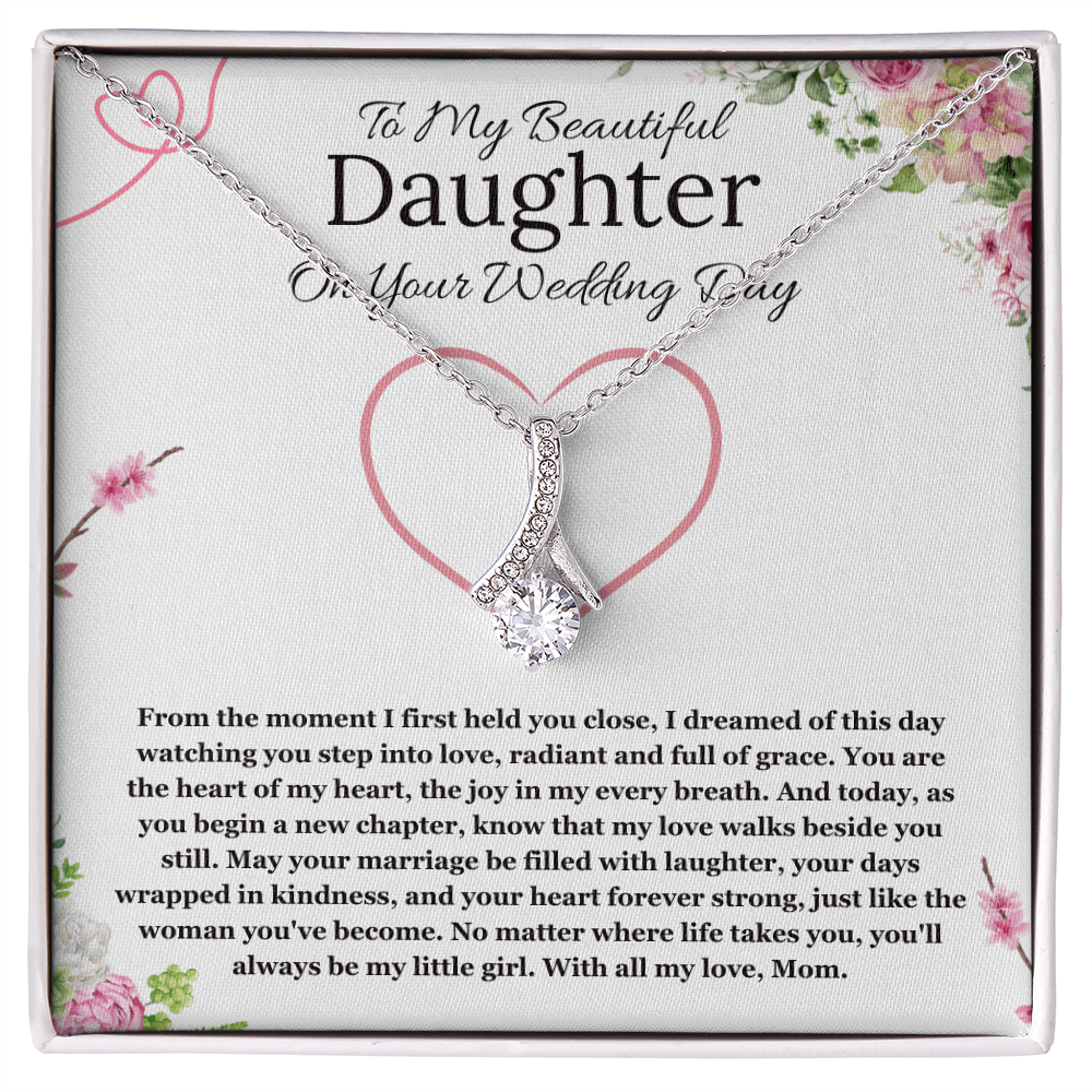 Bride Gift From Mom To Daughter On Wedding Day Alluring Beauty Necklace Gift Necklace For Daughter On Wedding Day From Mother To Daughter