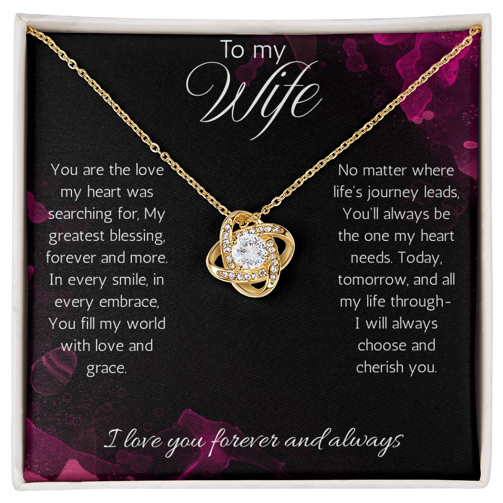 Wife Gift Necklace, Anniversary, Birthday, Christmas Gift Necklace For Soulmate, from Husband Love Kont Jewelry
