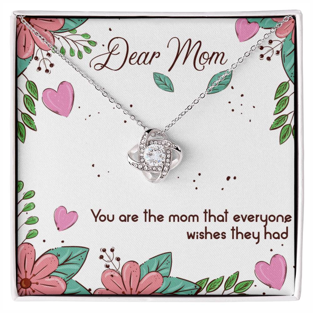 Mothers Birthday Gift Necklace, Best Mom In The World, Mothers Day Gift Necklace, Gift From Son, Daughter, Necklace Gift For Mother, Christmas, Mothers Day
