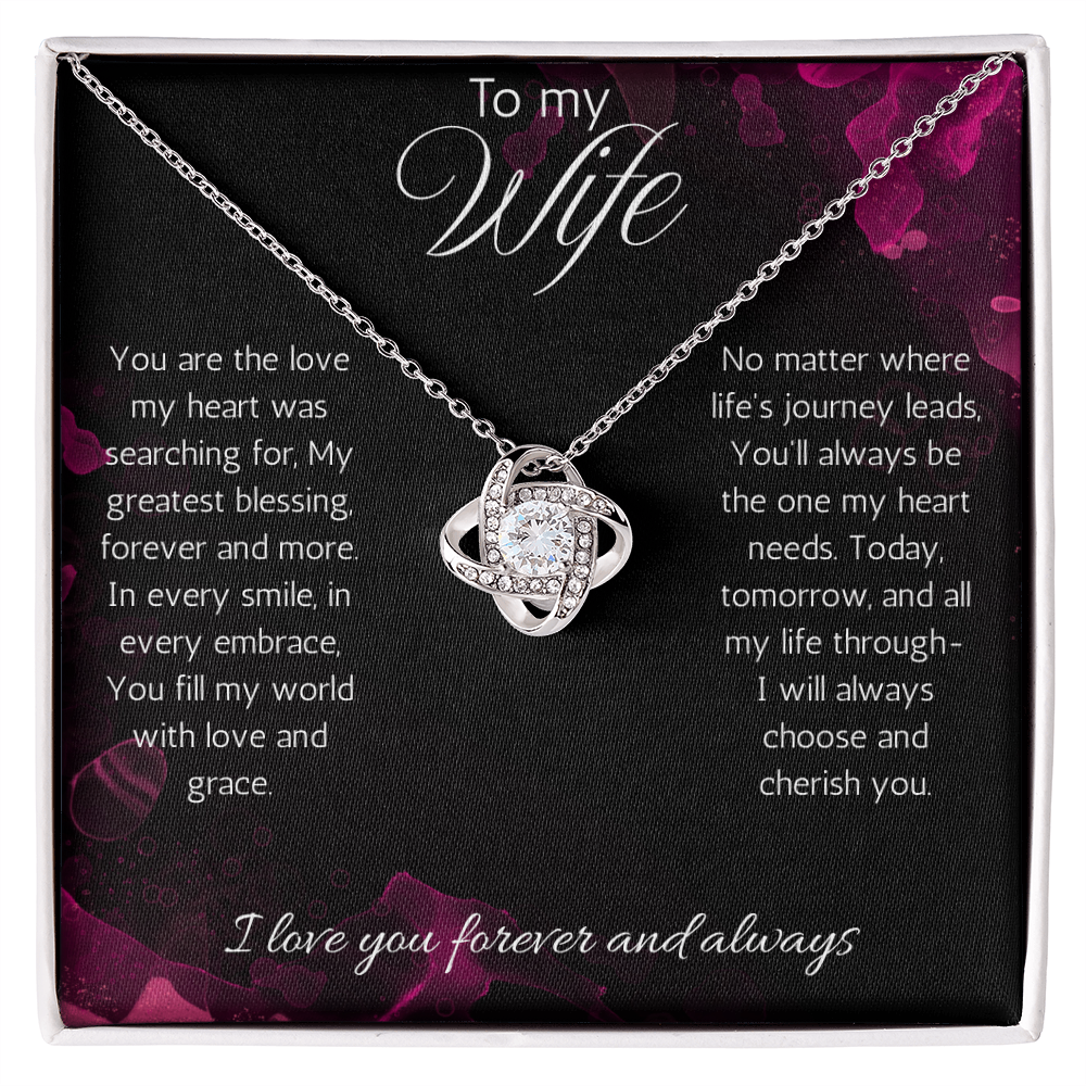Wife Gift Necklace, Anniversary, Birthday, Christmas Gift Necklace For Soulmate, from Husband Love Kont Jewelry