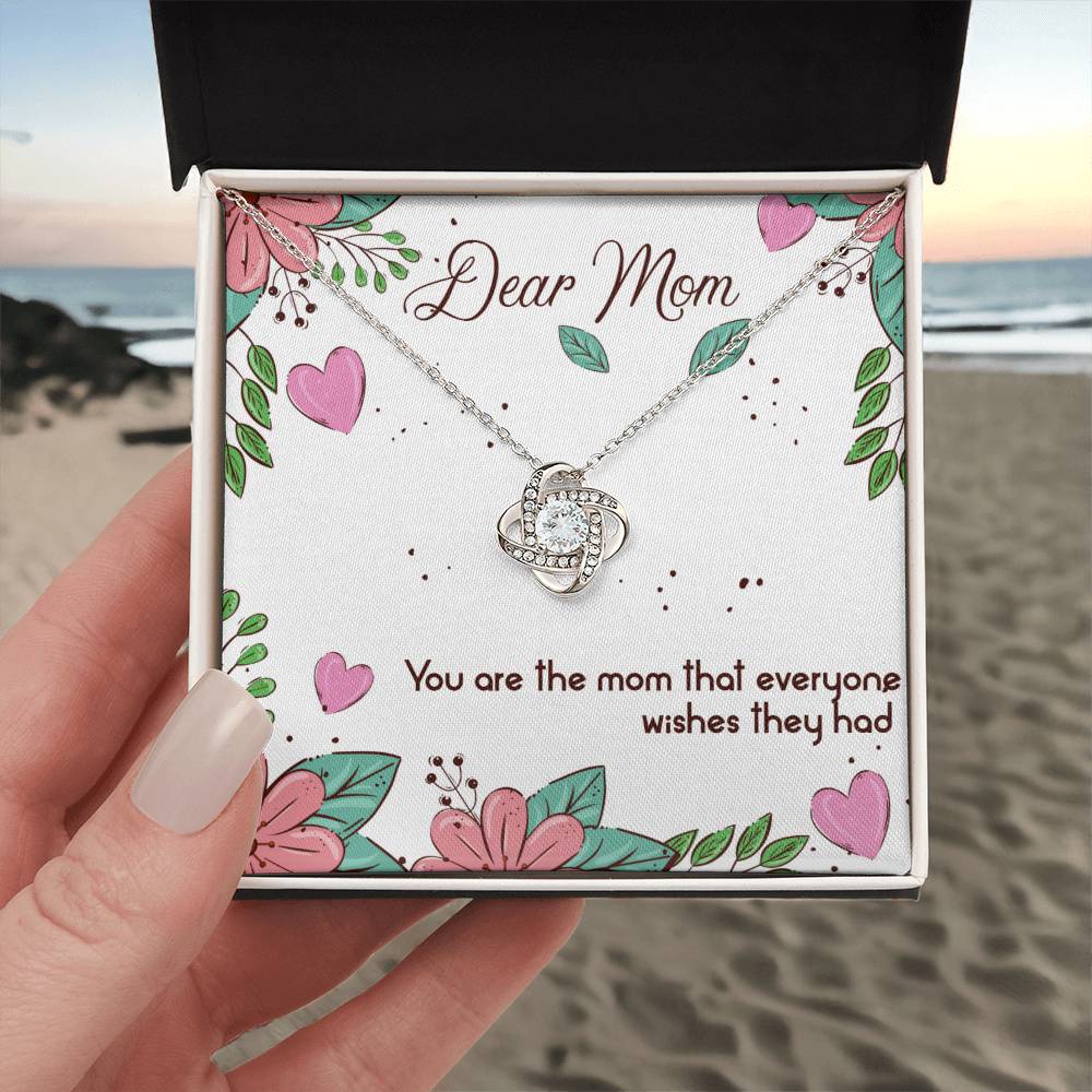Mothers Birthday Gift Necklace, Best Mom In The World, Mothers Day Gift Necklace, Gift From Son, Daughter, Necklace Gift For Mother, Christmas, Mothers Day