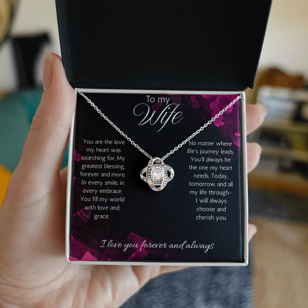 Wife Gift Necklace, Anniversary, Birthday, Christmas Gift Necklace For Soulmate, from Husband Love Kont Jewelry