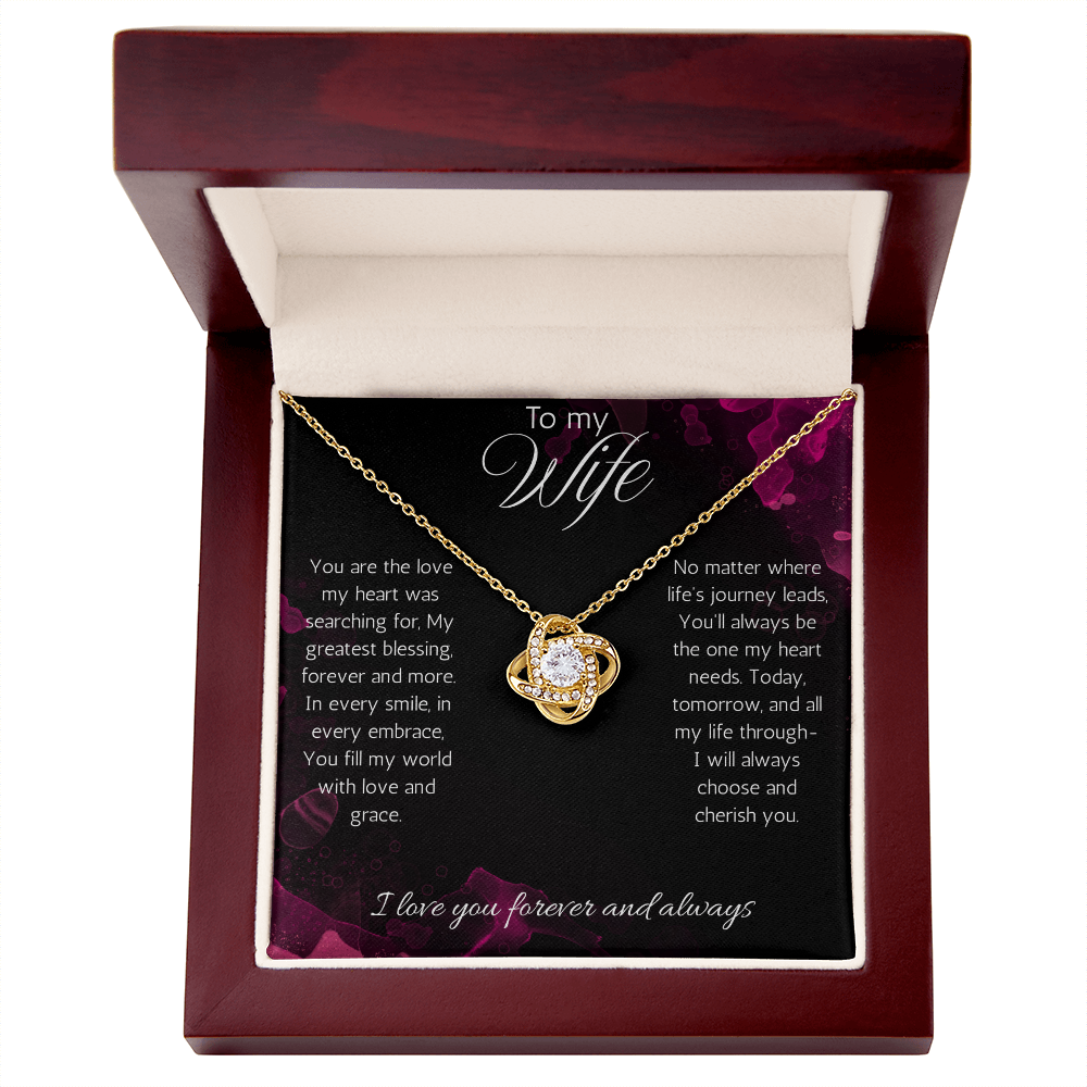 Wife Gift Necklace, Anniversary, Birthday, Christmas Gift Necklace For Soulmate, from Husband Love Kont Jewelry