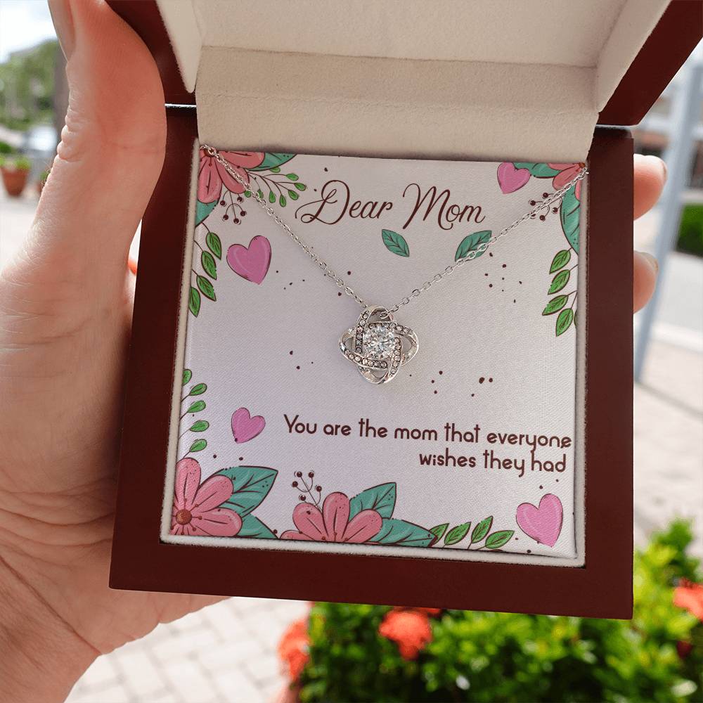 Mothers Birthday Gift Necklace, Best Mom In The World, Mothers Day Gift Necklace, Gift From Son, Daughter, Necklace Gift For Mother, Christmas, Mothers Day