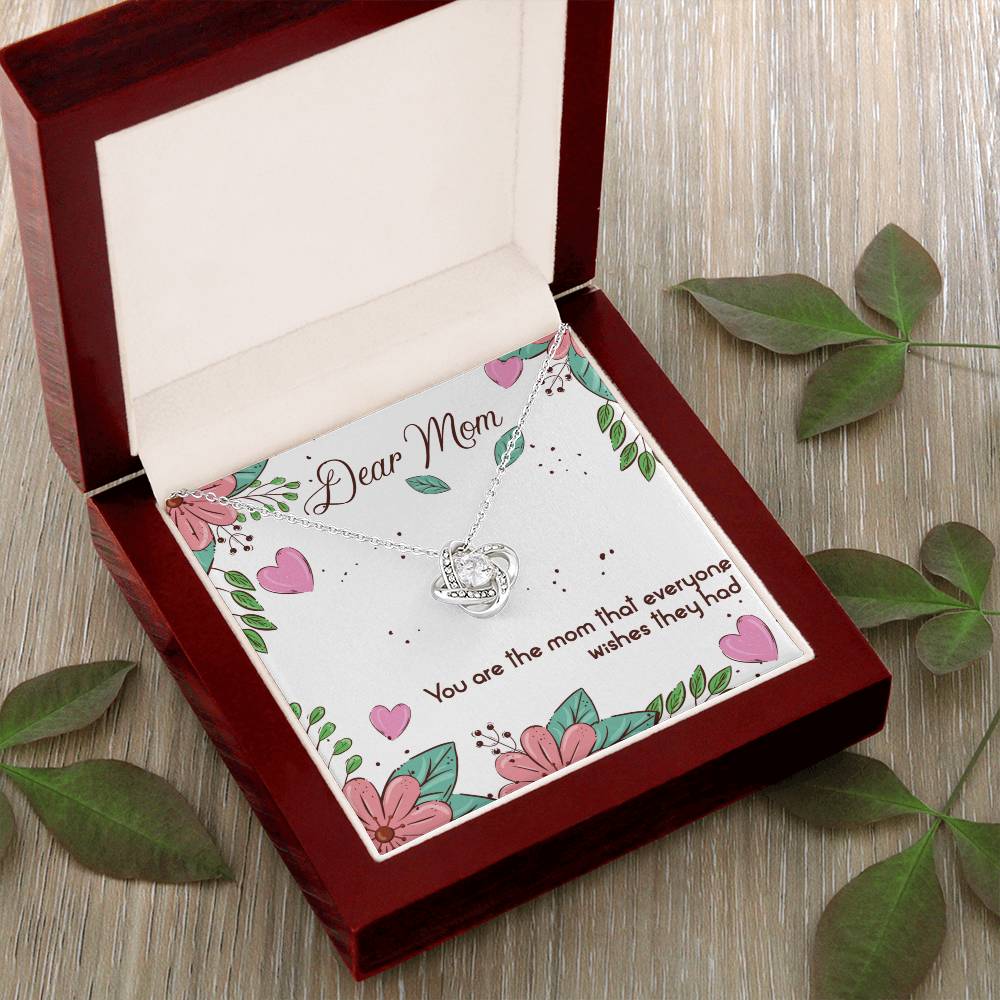 Mothers Birthday Gift Necklace, Best Mom In The World, Mothers Day Gift Necklace, Gift From Son, Daughter, Necklace Gift For Mother, Christmas, Mothers Day