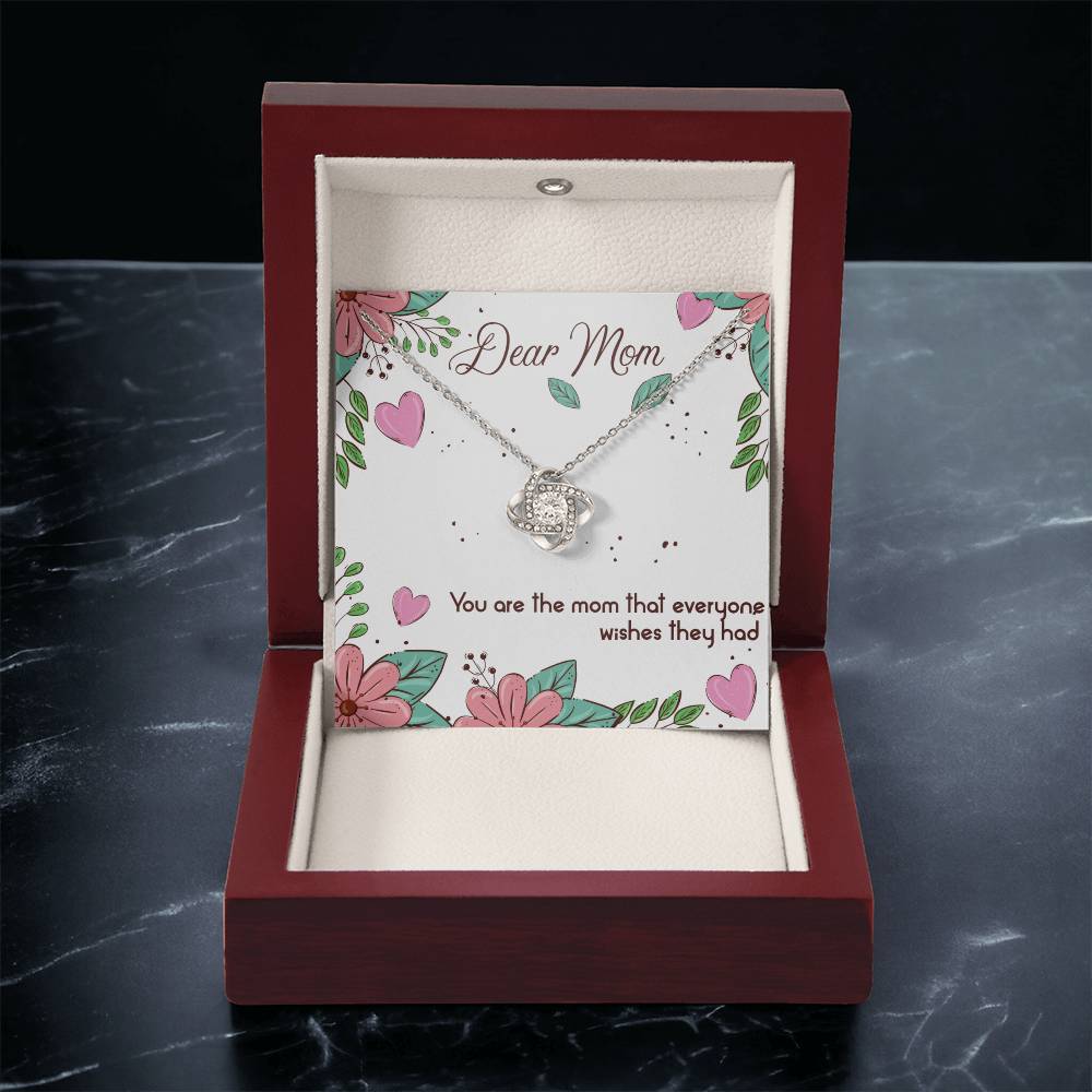 Mothers Birthday Gift Necklace, Best Mom In The World, Mothers Day Gift Necklace, Gift From Son, Daughter, Necklace Gift For Mother, Christmas, Mothers Day