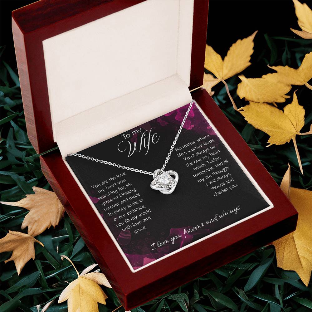 Wife Gift Necklace, Anniversary, Birthday, Christmas Gift Necklace For Soulmate, from Husband Love Kont Jewelry