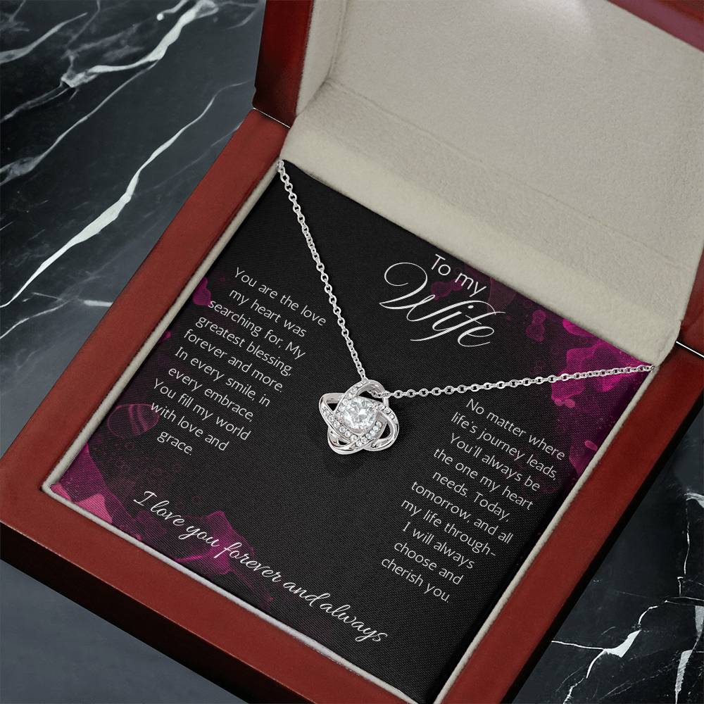 Wife Gift Necklace, Anniversary, Birthday, Christmas Gift Necklace For Soulmate, from Husband Love Kont Jewelry