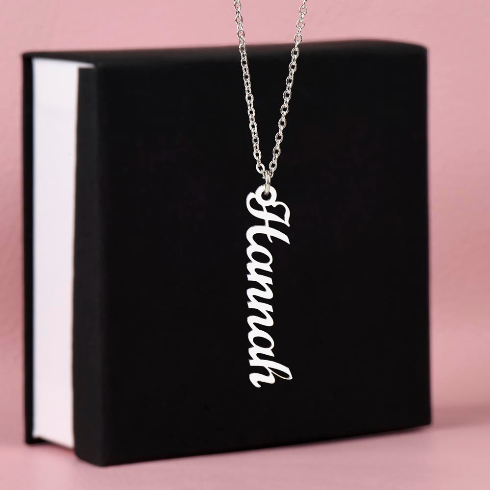 Customized Word Necklace Personalized Name Pendant Necklace Necklace With Name Engraved Personalized Name Necklace Mom Daughter Sister Gift