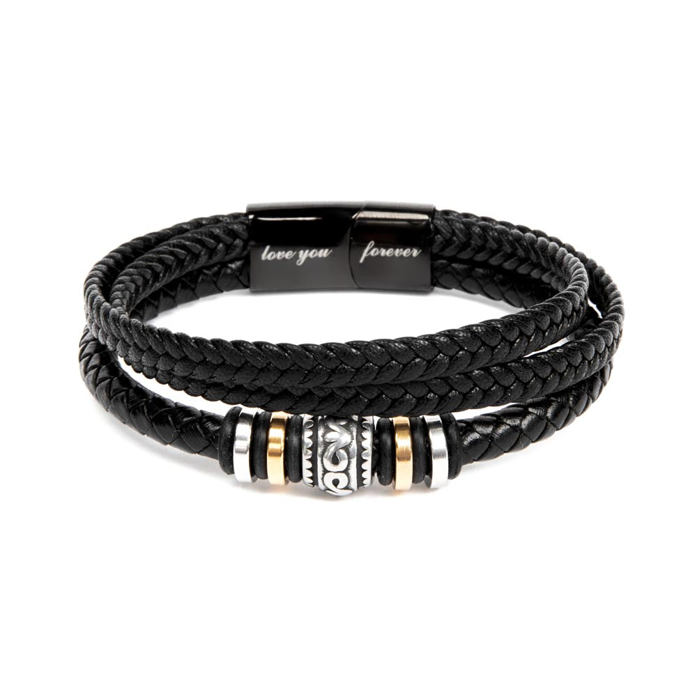 Gift for Son Birthday Gift for Son Christmas Gift for Son on Wedding Day, Sentimental Gifts for Son, Bracelet for Men