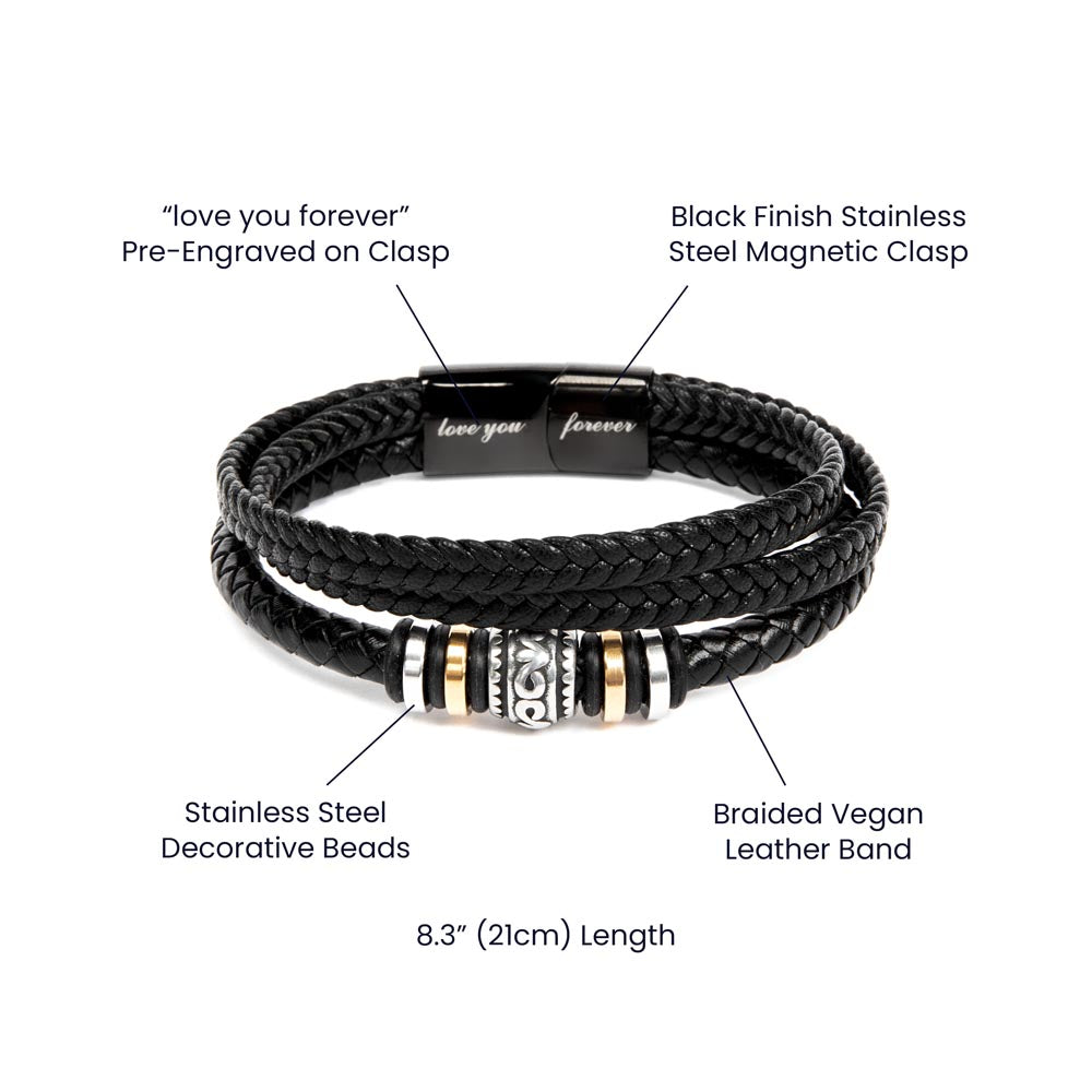 18th Birthday Boy Men's Necklace, Meaningful bracelet for Son, Grandson, Boyfriend, Friend, Nephew, Brother