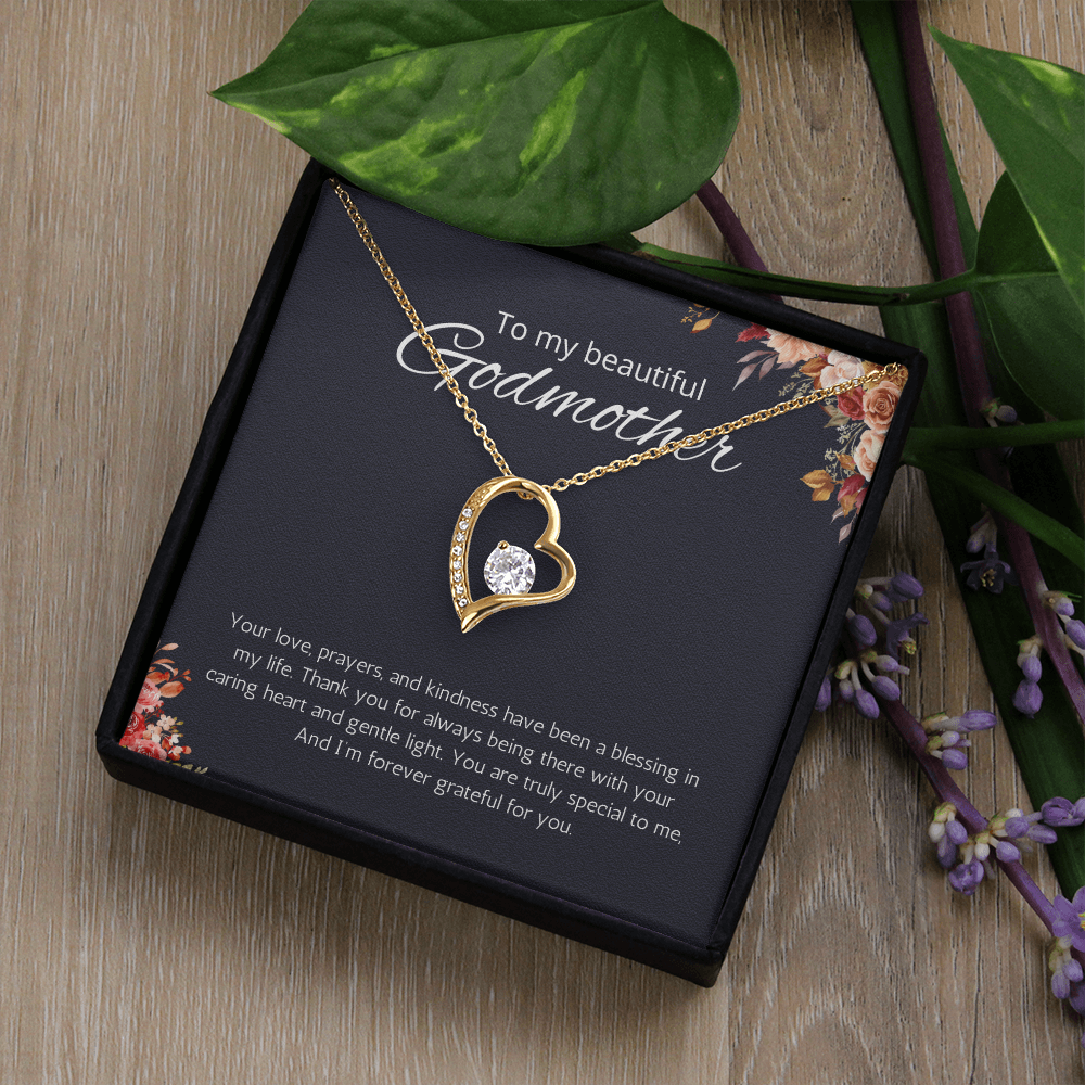 Granddaughter Gift Necklace for Birthday Graduation Forever Love Jewelry from Grandpa Grandma