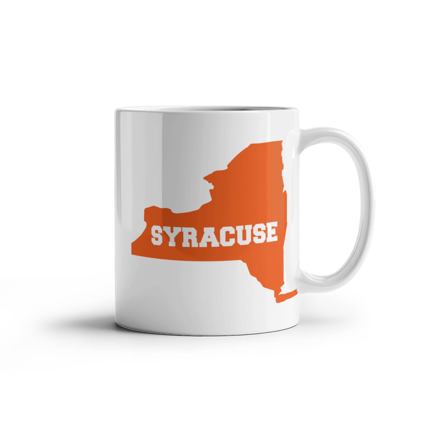 I Am From New York Personalized Syracuse City Gift Coffee mug-White Porcelain Coffee Mug 11 oz