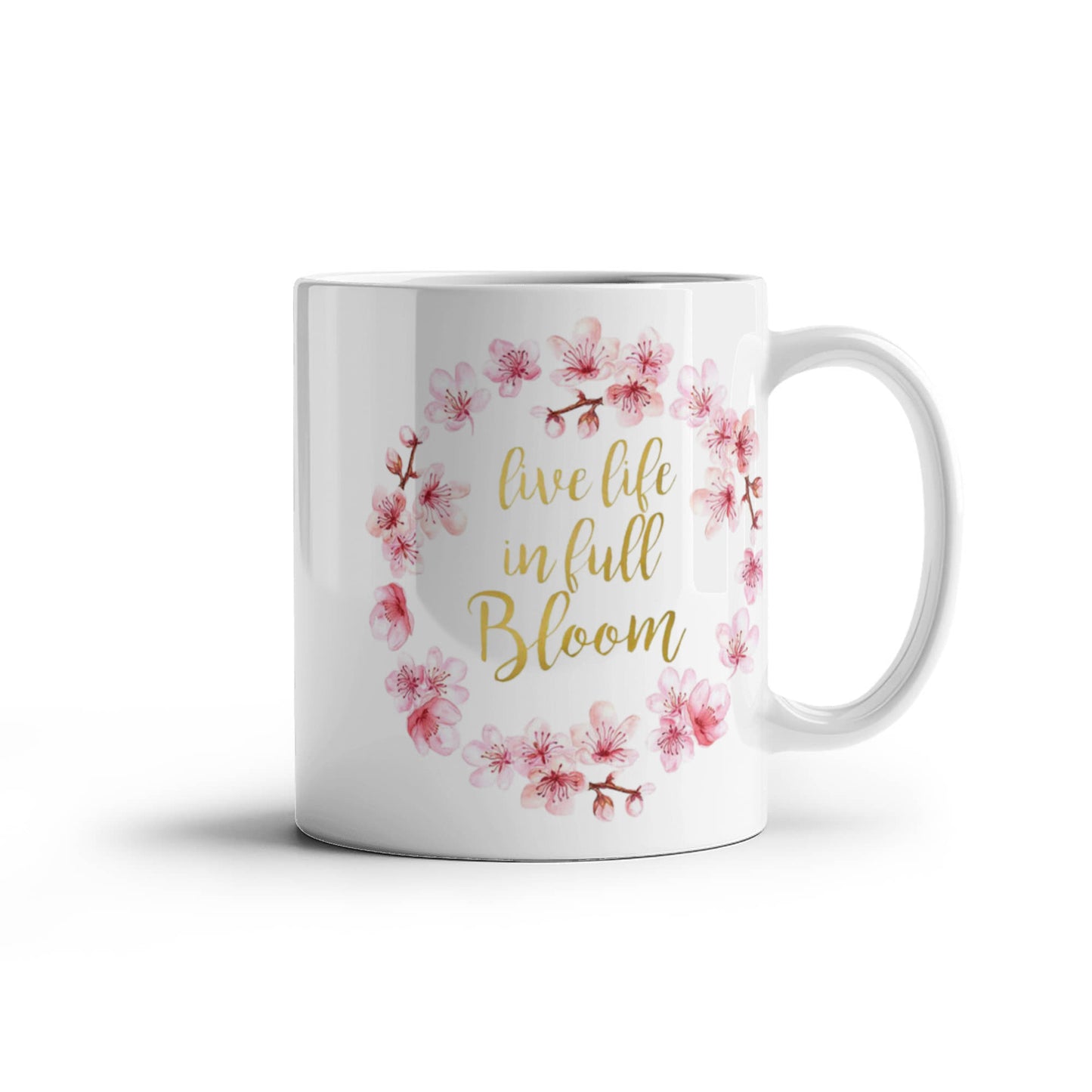Proverbs Bible quotes, Live life in full bloom - White Coffee Mug Tea Cup 11 oz Gift