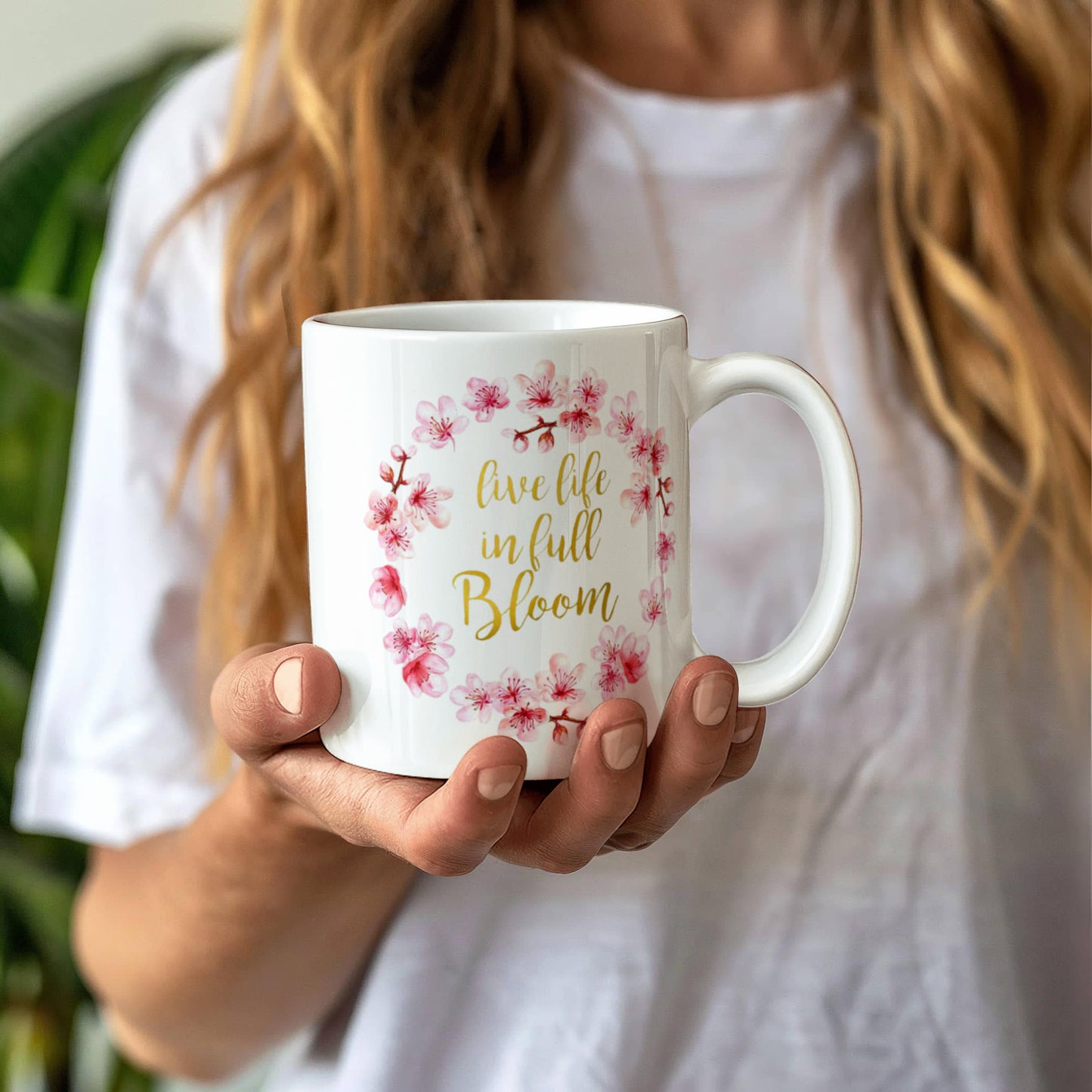 Proverbs Bible quotes, Live life in full bloom - White Coffee Mug Tea Cup 11 oz Gift