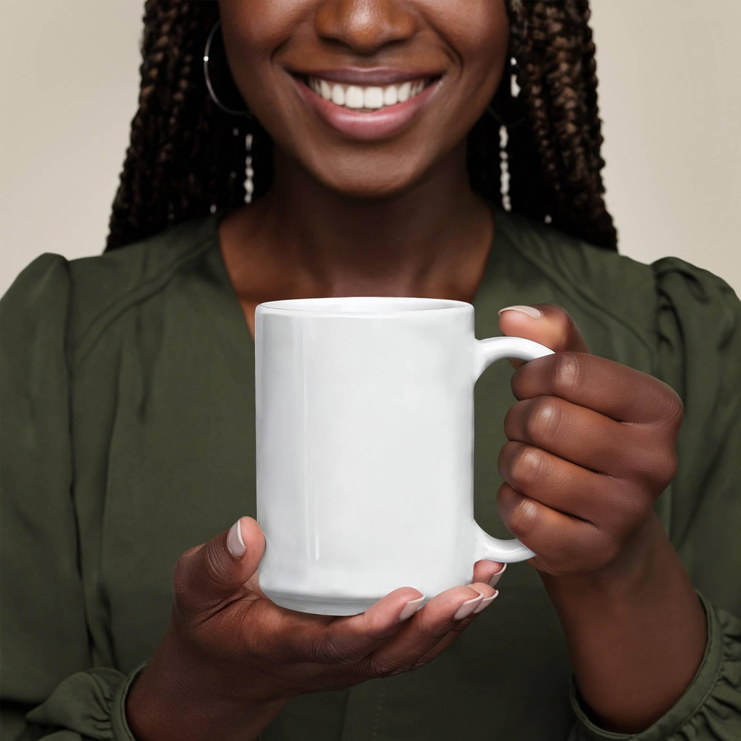 Wake Duh Fuh Cup, Funny Morning Coffee Mug- White Porcelain Coffee Mug 11 Oz Funny Quotes Coffee Mug
