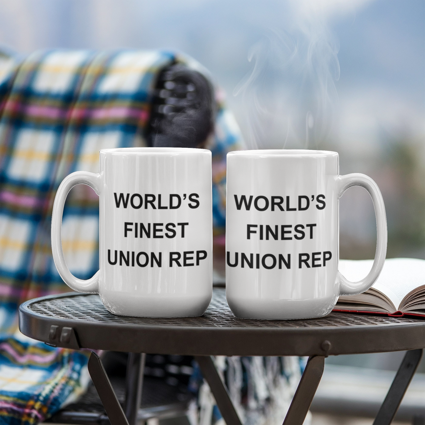 World's Finest Union rep - Gifts for Union rep - Porcelain White Funny Coffee Mug & Coffee Cup Gifts 11 OZ - Funny Inspirational and Sarcasm, Gifts Id